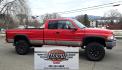 1998 Red /Blue Dodge Ram 2500 Quad Cab 6.5-ft. Bed 4WD (1B7KF2364WJ) with an 5.9L L6 OHV 24V TURBO DIESEL engine, 5 Speed Manual transmission, located at 450 N Russell, Missoula, MT, 59801, (406) 543-6600, 46.874496, -114.017433 - Highly Desirable 2nd Generation Dodge 3/4 Ton 4WD with a 24 Valve 5.9L Cummins Diesel Engine. Comes with a Rare 5 Speed Manual Transmission. Runs and Shits well. Air Conditioning. Nice Wheels and Tires. Box has a few dings and dents. Set up for a gooseneck ball. Because of the age, our lenders d - Photo#0