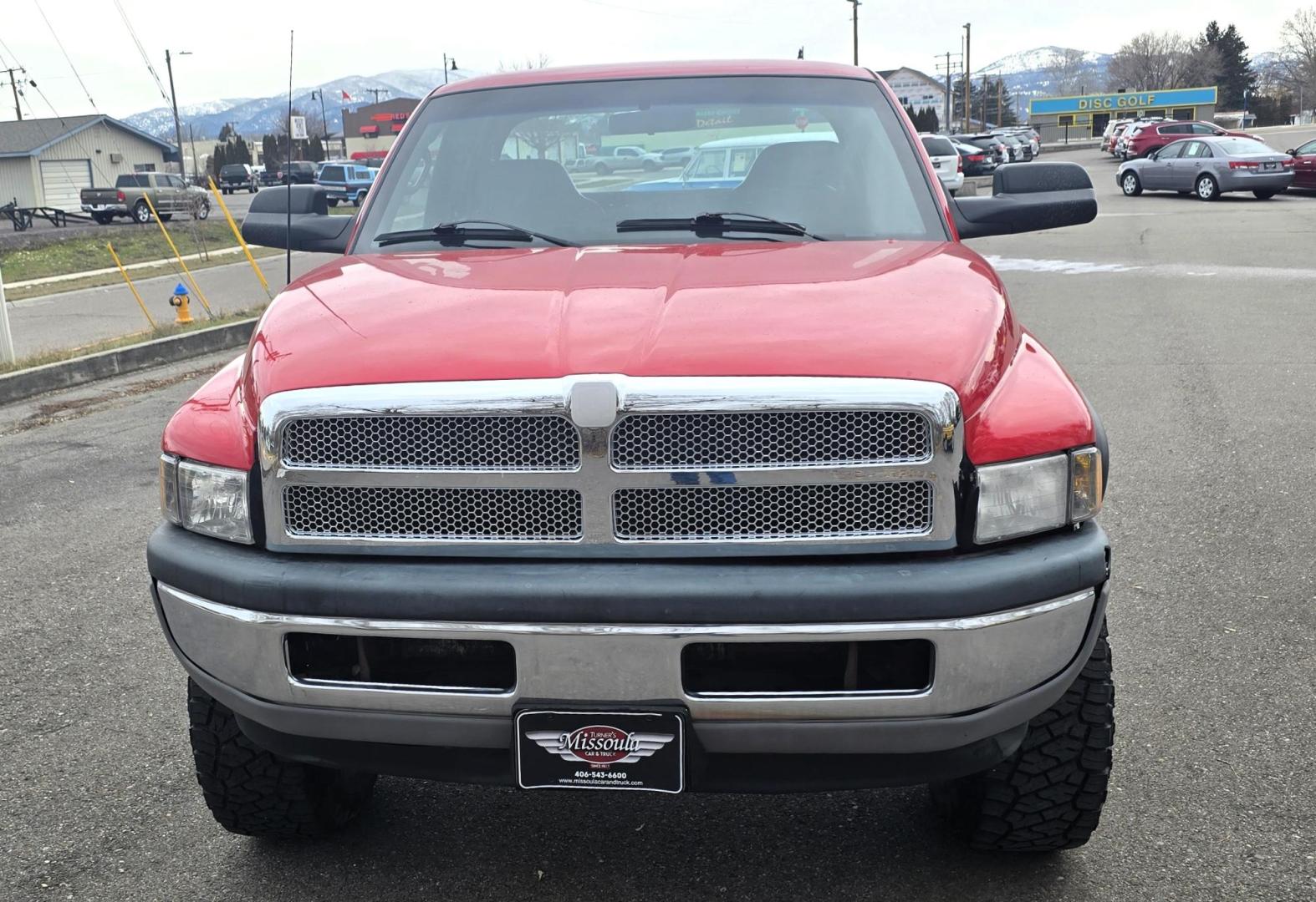 1998 Red /Blue Dodge Ram 2500 Quad Cab 6.5-ft. Bed 4WD (1B7KF2364WJ) with an 5.9L L6 OHV 24V TURBO DIESEL engine, 5 Speed Manual transmission, located at 450 N Russell, Missoula, MT, 59801, (406) 543-6600, 46.874496, -114.017433 - Highly Desirable 2nd Generation Dodge 3/4 Ton 4WD with a 24 Valve 5.9L Cummins Diesel Engine. Comes with a Rare 5 Speed Manual Transmission. Runs and Shits well. Air Conditioning. Nice Wheels and Tires. Box has a few dings and dents. Set up for a gooseneck ball. Because of the age, our lenders d - Photo#6