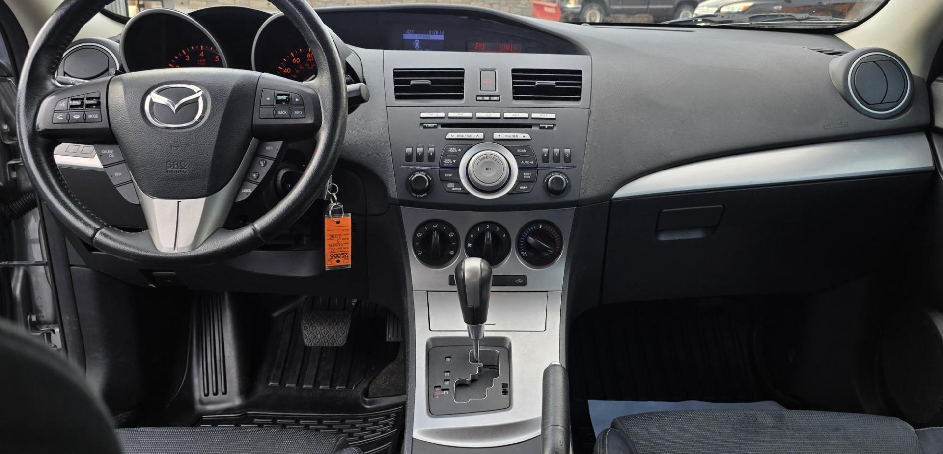 2010 Silver /Gray Mazda MAZDA3 S Sport (JM1BL1H50A1) with an 2.5L L4 DOHC 16V engine, Automatic transmission, located at 450 N Russell, Missoula, MT, 59801, (406) 543-6600, 46.874496, -114.017433 - Photo#16