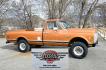 1971 Orange /Black Chevrolet C20 Custom Deluxe Custom Deluxe (CE241Z65340) with an 350 V8 engine, Automatic transmission, located at 450 N Russell, Missoula, MT, 59801, (406) 543-6600, 46.874496, -114.017433 - We find some rare birds but this may take the cake. 1971 Chevy 3/4 Ton Four Wheel Drive. 350 V8 Engine that runs fantastic and starts right up even in the cold weather. Automatic Transmission. Long Bed. Locking Warn Hubs. Nice Wheels and Tires. Dual Gas Tanks. Interior could use some restoration bu - Photo#3