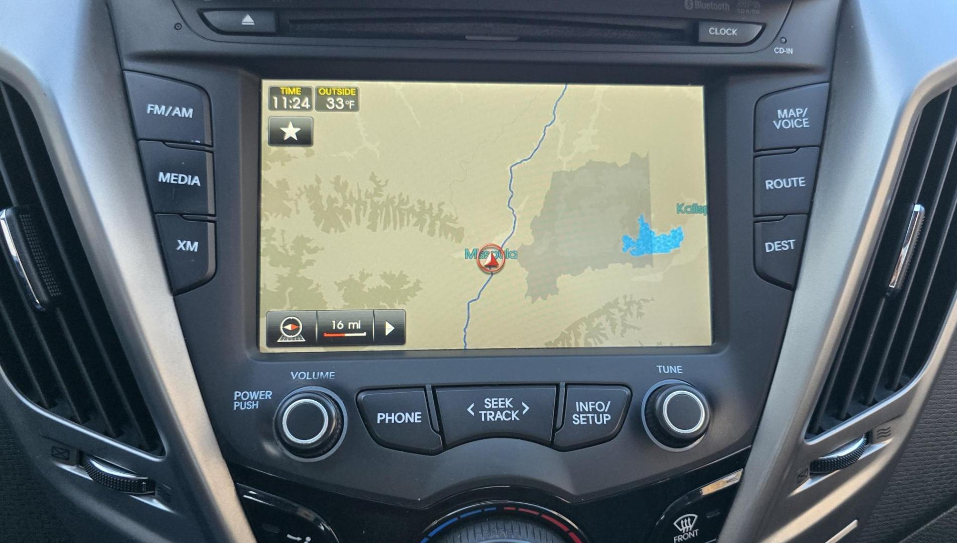 2013 Blue /Black Hyundai Veloster Base (KMHTC6AD8DU) with an 1.6L L4 DOHC 16V engine, Automatic transmission, located at 450 N Russell, Missoula, MT, 59801, (406) 543-6600, 46.874496, -114.017433 - Cute Little 3 Door FWD Coupe. 1.6L I4 Engine. Automatic Transmission. Navigation. Power Sunroof. Air. Cruise. Tilt. Power Windows and Locks. Bluetooth. Comes with an extra set of wheels with studded snow tires mounted. We Finance through local Credit Unions. We do NOT offer In House (Buy Here Pay - Photo#8