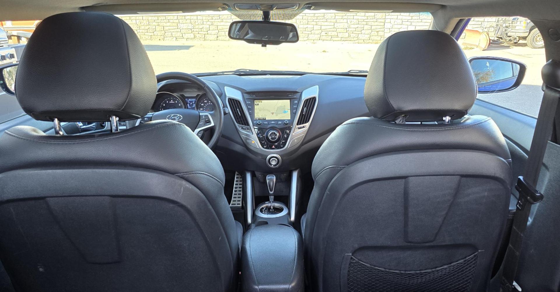 2013 Blue /Black Hyundai Veloster Base (KMHTC6AD8DU) with an 1.6L L4 DOHC 16V engine, Automatic transmission, located at 450 N Russell, Missoula, MT, 59801, (406) 543-6600, 46.874496, -114.017433 - Cute Little 3 Door FWD Coupe. 1.6L I4 Engine. Automatic Transmission. Navigation. Power Sunroof. Air. Cruise. Tilt. Power Windows and Locks. Bluetooth. Comes with an extra set of wheels with studded snow tires mounted. We Finance through local Credit Unions. We do NOT offer In House (Buy Here Pay - Photo#13