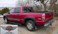 2004 Maroon /Tan Chevrolet Silverado 1500 LS Crew Cab 4WD (2GCEK13T741) with an 5.3L V8 OHV 16V engine, 4-Speed Automatic Overdrive transmission, located at 450 N Russell, Missoula, MT, 59801, (406) 543-6600, 46.874496, -114.017433 - Strong Running 4WD Chevy. 5.3L V8 Engine. Automatic Transmission. Heated Leather Power Front Seats. Rear DVD Player. Power Windows and Locks. AM FM CD Player.Running Boards. Has a check engine light saying there is a misfire but the truck runs great. Does have a Branded Title because the State of Mo - Photo#2