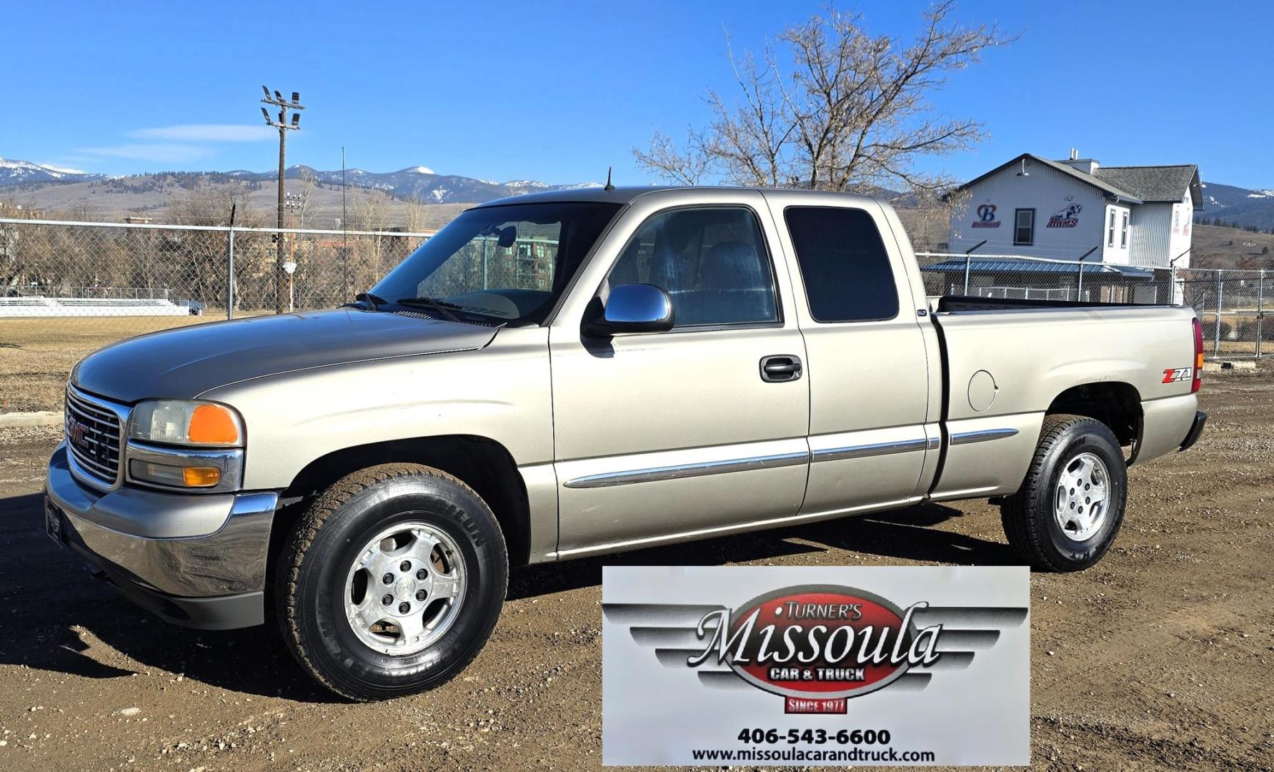 2002 Pewter /Gray GMC Sierra 1500 SLT Ext. Cab 4WD (1GTEK19T52E) with an 5.3L V8 OHV 16V engine, 4-Speed Automatic Overdrive transmission, located at 450 N Russell, Missoula, MT, 59801, (406) 543-6600, 46.874496, -114.017433 - Clean 3 Owner 4WD Chevy. 5.3L V8 Engine. Automatic Transmission. Air. Cruise. Tilt. Power Windows and Locks. Leather Memory Seats. Heated Front Seats. AM FM CD Cassette Player. Truck Runs and drives fantastic. Excellent Tires. Clean Title and Carfax. Because of the age, our lenders do NOT offer - Photo#5