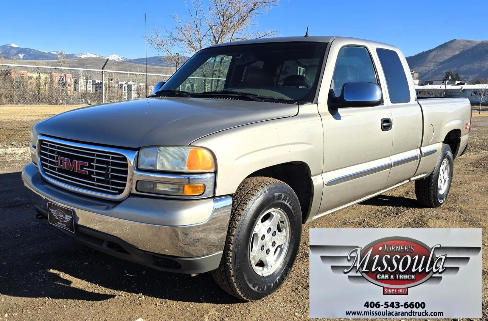 2002 Pewter /Gray GMC Sierra 1500 SLT Ext. Cab 4WD (1GTEK19T52E) with an 5.3L V8 OHV 16V engine, 4-Speed Automatic Overdrive transmission, located at 450 N Russell, Missoula, MT, 59801, (406) 543-6600, 46.874496, -114.017433 - Clean 3 Owner 4WD Chevy. 5.3L V8 Engine. Automatic Transmission. Air. Cruise. Tilt. Power Windows and Locks. Leather Memory Seats. Heated Front Seats. AM FM CD Cassette Player. Truck Runs and drives fantastic. Excellent Tires. Clean Title and Carfax. Because of the age, our lenders do NOT offer - Photo#6
