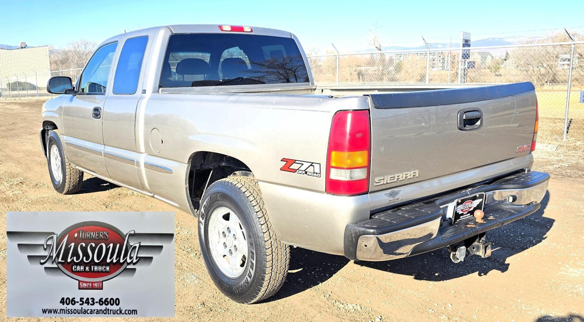 2002 Pewter /Gray GMC Sierra 1500 SLT Ext. Cab 4WD (1GTEK19T52E) with an 5.3L V8 OHV 16V engine, 4-Speed Automatic Overdrive transmission, located at 450 N Russell, Missoula, MT, 59801, (406) 543-6600, 46.874496, -114.017433 - Clean 3 Owner 4WD Chevy. 5.3L V8 Engine. Automatic Transmission. Air. Cruise. Tilt. Power Windows and Locks. Leather Memory Seats. Heated Front Seats. AM FM CD Cassette Player. Truck Runs and drives fantastic. Excellent Tires. Clean Title and Carfax. Because of the age, our lenders do NOT offer - Photo#7