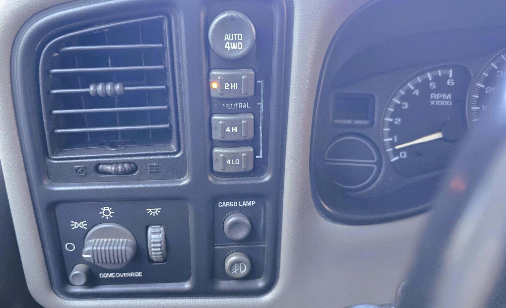 2002 Pewter /Gray GMC Sierra 1500 SLT Ext. Cab 4WD (1GTEK19T52E) with an 5.3L V8 OHV 16V engine, 4-Speed Automatic Overdrive transmission, located at 450 N Russell, Missoula, MT, 59801, (406) 543-6600, 46.874496, -114.017433 - Clean 3 Owner 4WD Chevy. 5.3L V8 Engine. Automatic Transmission. Air. Cruise. Tilt. Power Windows and Locks. Leather Memory Seats. Heated Front Seats. AM FM CD Cassette Player. Truck Runs and drives fantastic. Excellent Tires. Clean Title and Carfax. Because of the age, our lenders do NOT offer - Photo#12