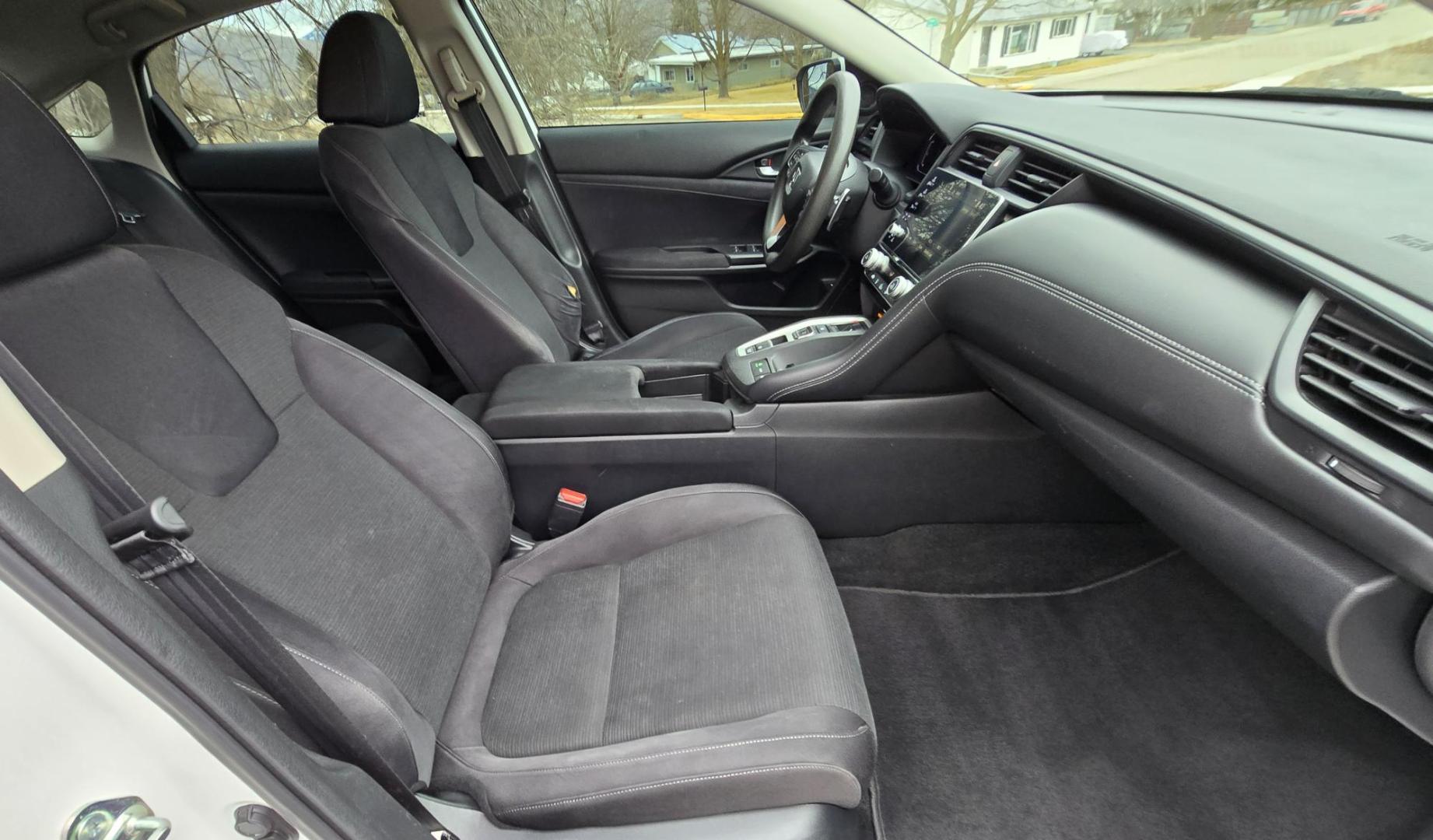 2019 White /Black Honda Insight EX Hybrid (19XZE4F5XKE) with an 1.5L L4 DOHC 16V engine, CVT transmission, located at 450 N Russell, Missoula, MT, 59801, (406) 543-6600, 46.874496, -114.017433 - Sleek Looking Hybrid. yes it's high miles but runs amazing. 1.5L Hybrid Engine. Automatic Transmission. Front Wheel Drive. Air. Cruise. Tilt. Power Windows and Locks. Remote Start. AM FM SAT. Bluetooth Audio and Phone Connection. Touch Screen. Tires are like new. Sell below Book. Because of the - Photo#10