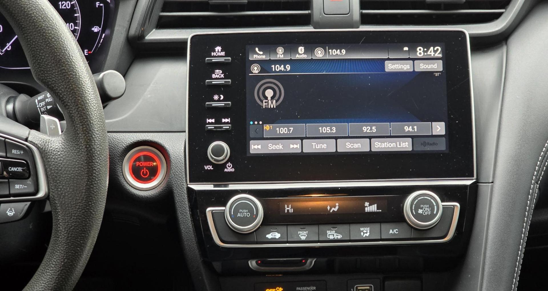 2019 White /Black Honda Insight EX Hybrid (19XZE4F5XKE) with an 1.5L L4 DOHC 16V engine, CVT transmission, located at 450 N Russell, Missoula, MT, 59801, (406) 543-6600, 46.874496, -114.017433 - Sleek Looking Hybrid. yes it's high miles but runs amazing. 1.5L Hybrid Engine. Automatic Transmission. Front Wheel Drive. Air. Cruise. Tilt. Power Windows and Locks. Remote Start. AM FM SAT. Bluetooth Audio and Phone Connection. Touch Screen. Tires are like new. Sell below Book. Because of the - Photo#12