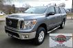 2018 Grey /Gray Nissan Titan S Crew Cab 4WD (1N6AA1EJ5JN) with an 5.6L V8 DOHC 32V engine, 6 Speed Automatic transmission, located at 450 N Russell, Missoula, MT, 59801, (406) 543-6600, 46.874496, -114.017433 - 2018 Nissan Titan 4WD with powerful 5.7L V8 Engine. 6 Speed Automatic Transmission. Nice Topper with a Decked Brand Slide out tool Box. Air. Cruise. Tilt. AM FM CD PLayer with Bluetooth Audio and Phone Connection. Backup Camera. New Tires. Towing. Running Boards. Clean Title and Carfax. We Finan - Photo#2