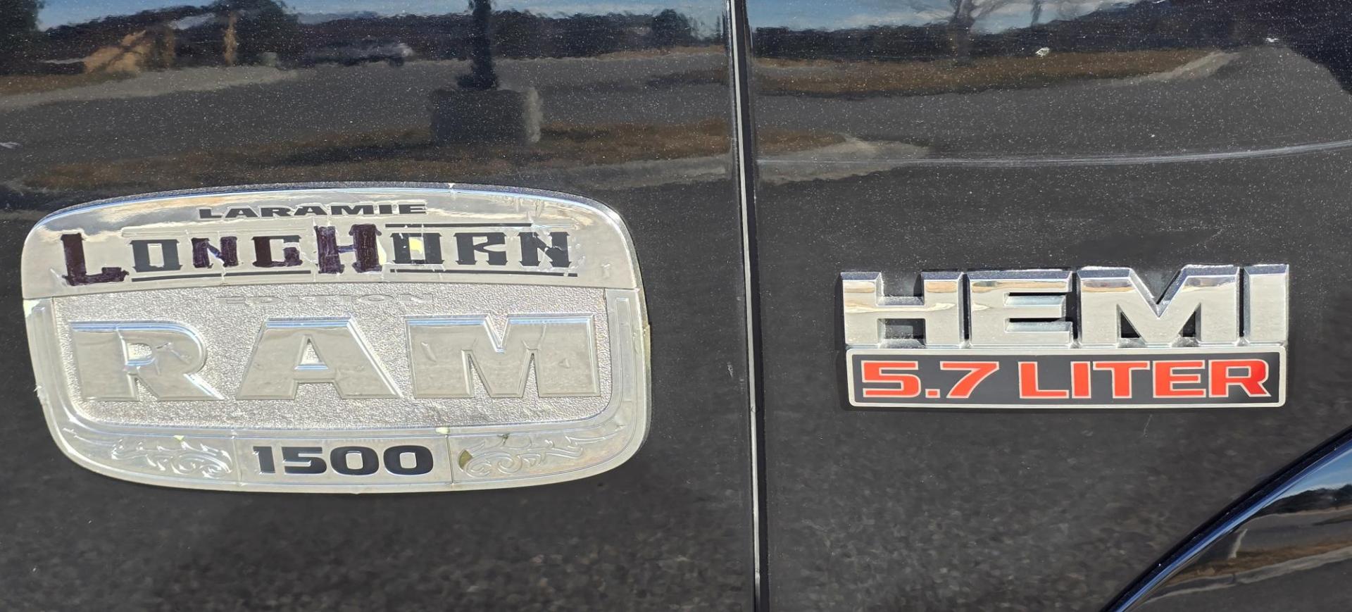 2013 Black /Brown RAM 1500 Laramie Longhorn Laramie Longhorn (1C6RR7PTXDS) with an 5.7L V8 engine, Automatic transmission, located at 450 N Russell, Missoula, MT, 59801, (406) 543-6600, 46.874496, -114.017433 - Photo#10