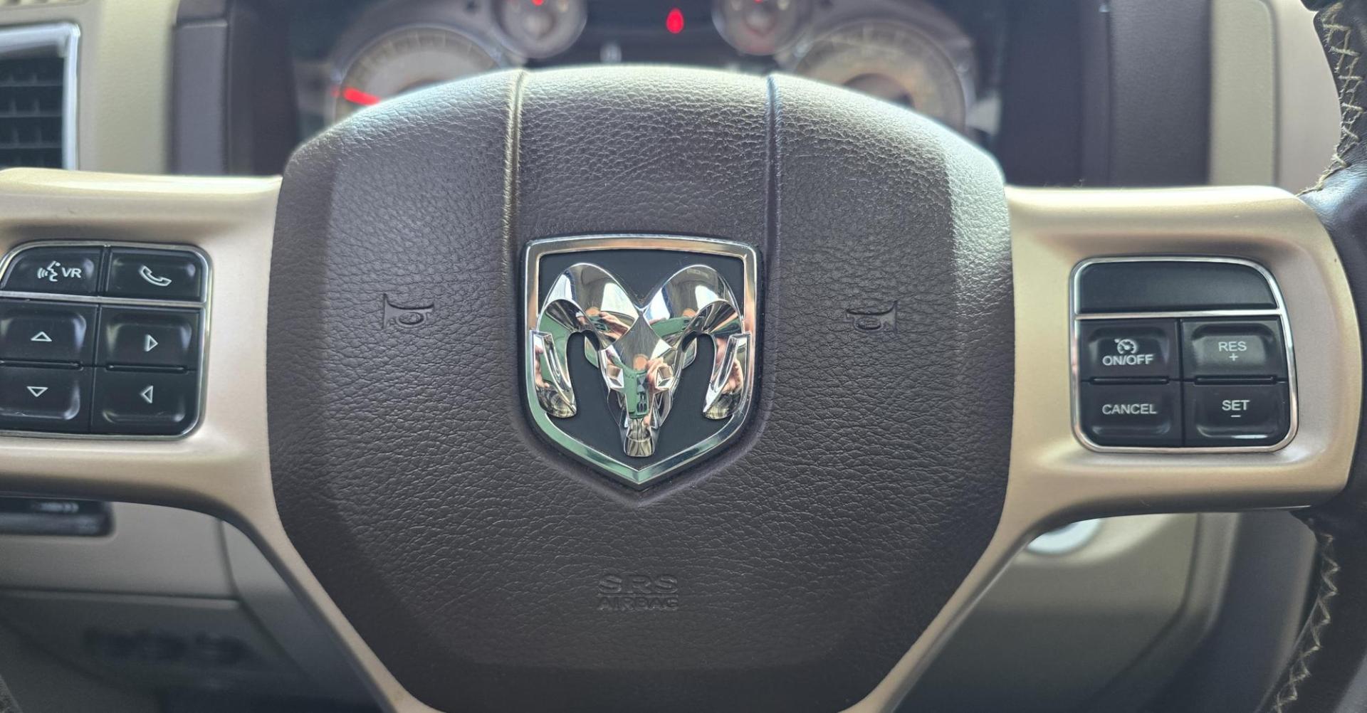 2013 Black /Brown RAM 1500 Laramie Longhorn Laramie Longhorn (1C6RR7PTXDS) with an 5.7L V8 engine, Automatic transmission, located at 450 N Russell, Missoula, MT, 59801, (406) 543-6600, 46.874496, -114.017433 - Photo#19