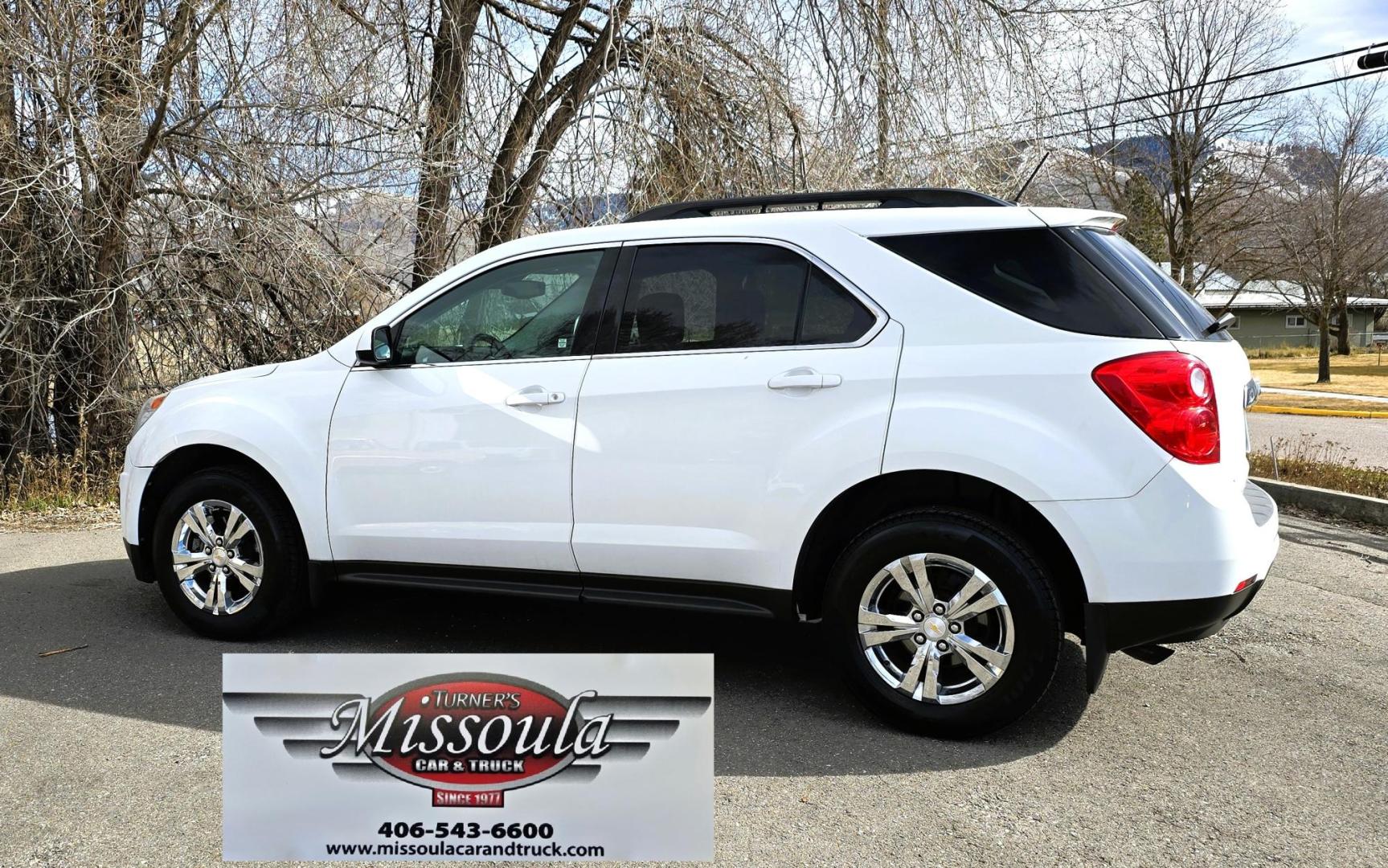 2015 White /Black Chevrolet Equinox LT (2GNFLFEK3F6) with an 2.4L I4 engine, Transmission transmission, located at 450 N Russell, Missoula, MT, 59801, (406) 543-6600, 46.874496, -114.017433 - Photo#0