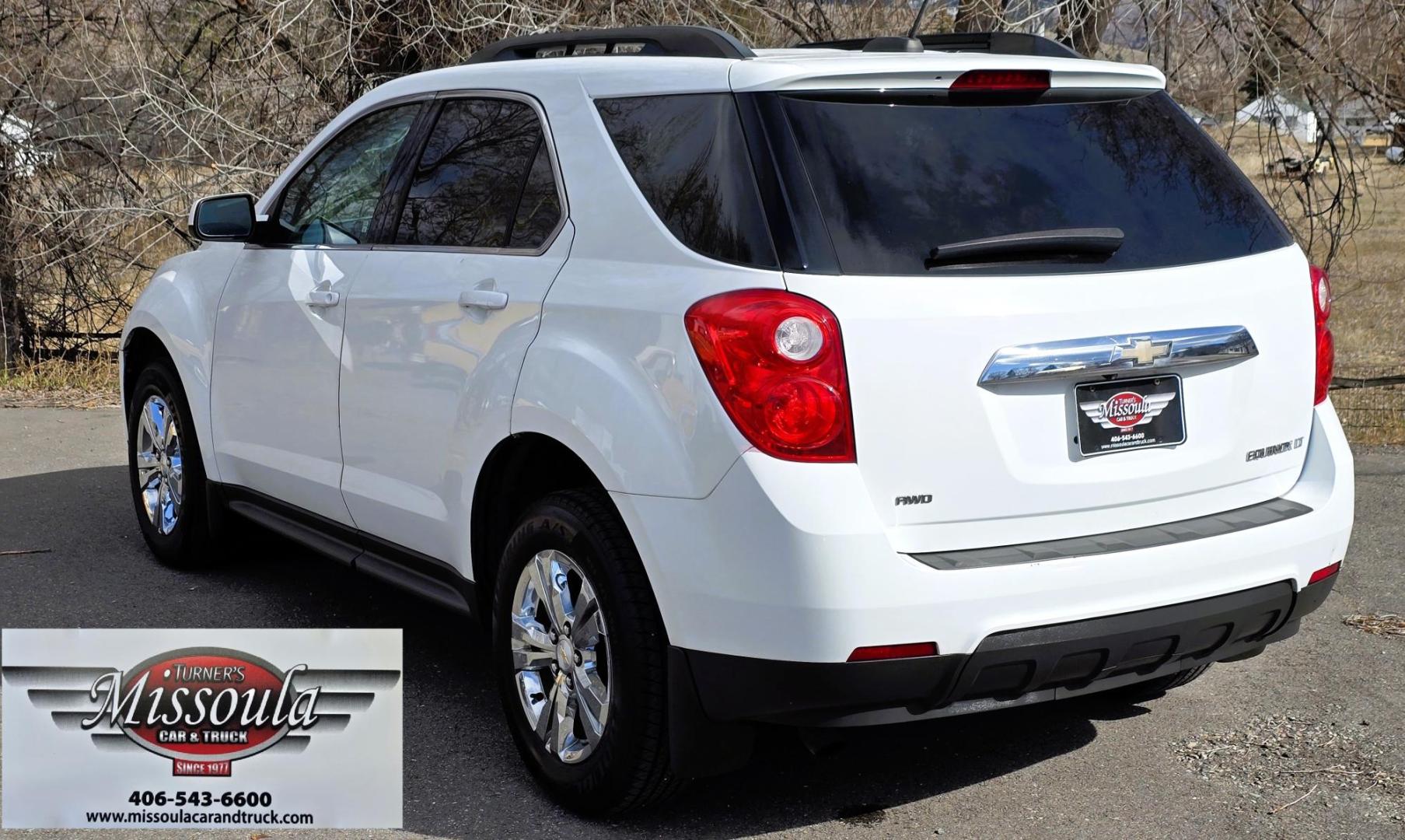 2015 White /Black Chevrolet Equinox LT (2GNFLFEK3F6) with an 2.4L I4 engine, Transmission transmission, located at 450 N Russell, Missoula, MT, 59801, (406) 543-6600, 46.874496, -114.017433 - Photo#4