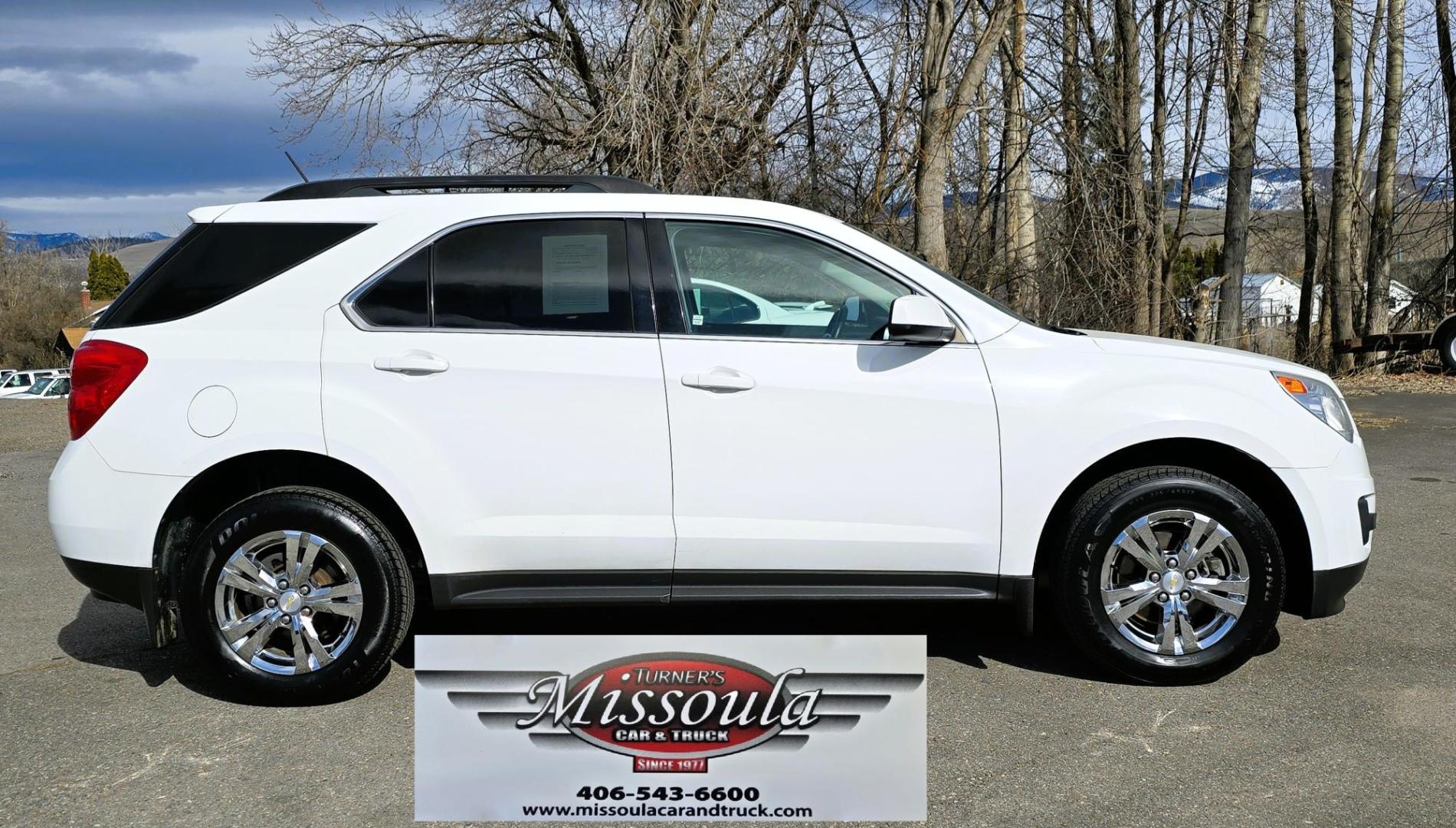 2015 White /Black Chevrolet Equinox LT (2GNFLFEK3F6) with an 2.4L I4 engine, Transmission transmission, located at 450 N Russell, Missoula, MT, 59801, (406) 543-6600, 46.874496, -114.017433 - Photo#6