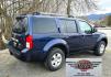 2011 Blue /Tan Nissan Pathfinder LE 4WD (5N1AR1NBXBC) with an 4.0L V6 DOHC 24V engine, 5-Speed Automatic transmission, located at 450 N Russell, Missoula, MT, 59801, (406) 543-6600, 46.874496, -114.017433 - Desirable 4WD SUV with 3rd Row Seats. 4.0L V6 Engine. 5 Speed Automatic Transmission. Air Conditioning. Power Windows and Locks. Good miles for the year. Runs and Drives Amazing. We Finance through local Credit Unions. We do NOT offer In House (Buy Here Pay Here) Financing. - Photo#2