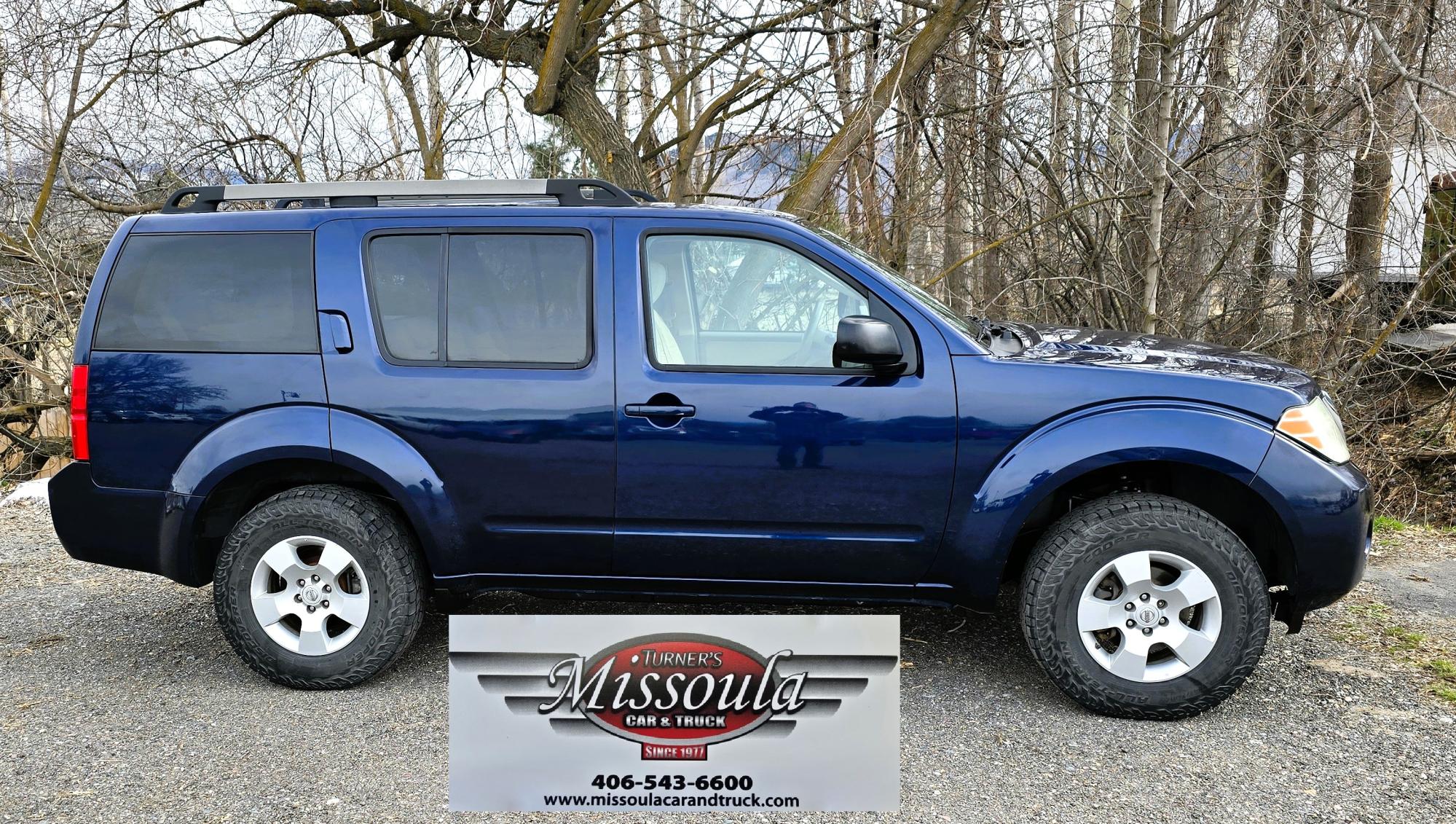 photo of 2011 Nissan Pathfinder S 4WD with 3rd Row Seating.