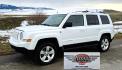 2014 White /Tan Jeep Patriot Limited 4WD (1C4NJRCB0ED) with an 2.4L L4 DOHC 16V engine, Automatic transmission, located at 450 N Russell, Missoula, MT, 59801, (406) 543-6600, 46.874496, -114.017433 - Cute 4WD Jeep Patriot. 2.4L I4 Engine has good Pep but also gets solid fuel economy. Automatic Transmission. Air. Cruise. Tilt. Power Windows and Locks. Bluetooth. AM FM CD Player. Power Drivers Seat. Heated Front Seats. Bridgestone Tires. Runs and Drives Excellent. Cl - Photo#0