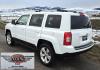 2014 White /Tan Jeep Patriot Limited 4WD (1C4NJRCB0ED) with an 2.4L L4 DOHC 16V engine, Automatic transmission, located at 450 N Russell, Missoula, MT, 59801, (406) 543-6600, 46.874496, -114.017433 - Cute 4WD Jeep Patriot. 2.4L I4 Engine has good Pep but also gets solid fuel economy. Automatic Transmission. Air. Cruise. Tilt. Power Windows and Locks. Bluetooth. AM FM CD Player. Power Drivers Seat. Heated Front Seats. Bridgestone Tires. Runs and Drives Excellent. Cl - Photo#1