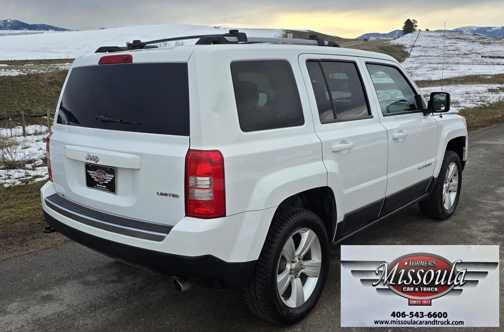 2014 White /Tan Jeep Patriot Limited 4WD (1C4NJRCB0ED) with an 2.4L L4 DOHC 16V engine, Automatic transmission, located at 450 N Russell, Missoula, MT, 59801, (406) 543-6600, 46.874496, -114.017433 - Cute 4WD Jeep Patriot. 2.4L I4 Engine has good Pep but also gets solid fuel economy. Automatic Transmission. Air. Cruise. Tilt. Power Windows and Locks. Bluetooth. AM FM CD Player. Power Drivers Seat. Heated Front Seats. Bridgestone Tires. Runs and Drives Excellent. Cl - Photo#5