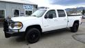 2013 White /Tan GMC Sierra 2500HD SLT Crew Cab 4WD (1GT121EG3DF) with an 6.0L V8 OHV 16V FFV engine, 6-Speed Automatic transmission, located at 450 N Russell, Missoula, MT, 59801, (406) 543-6600, 46.874496, -114.017433 - Very Clean 3/4 Ton 4WD Crewcab. Beefy 6.0L V8 Engine. 6 Speed Automatic Transmission. Power Heated Front Seats. Leather Seats. Navigation. Bluetooth Audio and Phone. AM FM CD Player. Backup Camera. Air. cruise. Tilt. Power Windows and Locks. Remote Start. Nice Custom Wheels. Grill Guard. Running Boa - Photo#6
