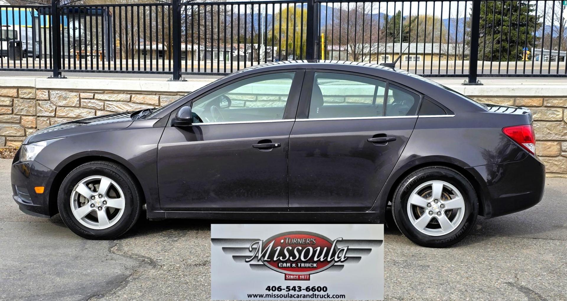 2014 Charcoal /Black Chevrolet Cruze 1LT Auto (1G1PC5SB0E7) with an 1.4L L4 DOHC 16V TURBO engine, 6-Speed Automatic transmission, located at 450 N Russell, Missoula, MT, 59801, (406) 543-6600, 46.874496, -114.017433 - Photo#5