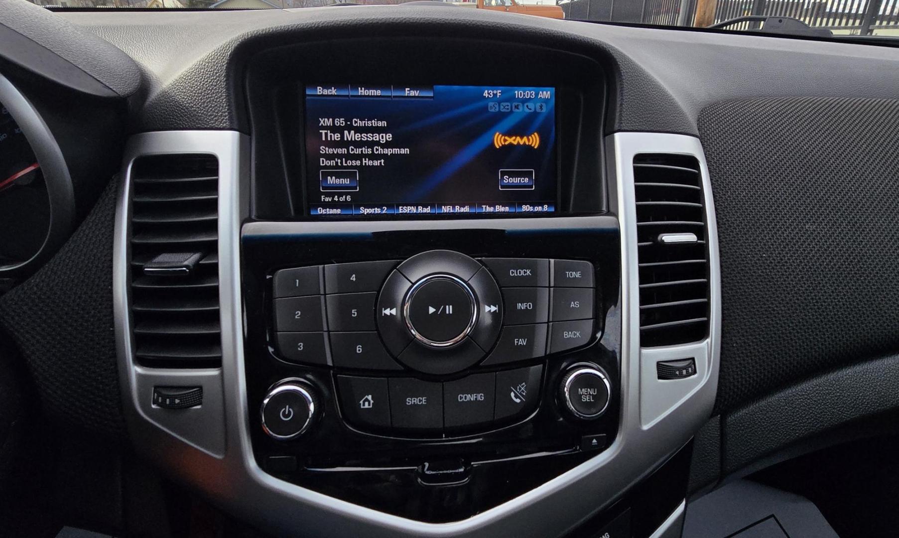 2014 Charcoal /Black Chevrolet Cruze 1LT Auto (1G1PC5SB0E7) with an 1.4L L4 DOHC 16V TURBO engine, 6-Speed Automatic transmission, located at 450 N Russell, Missoula, MT, 59801, (406) 543-6600, 46.874496, -114.017433 - Photo#15