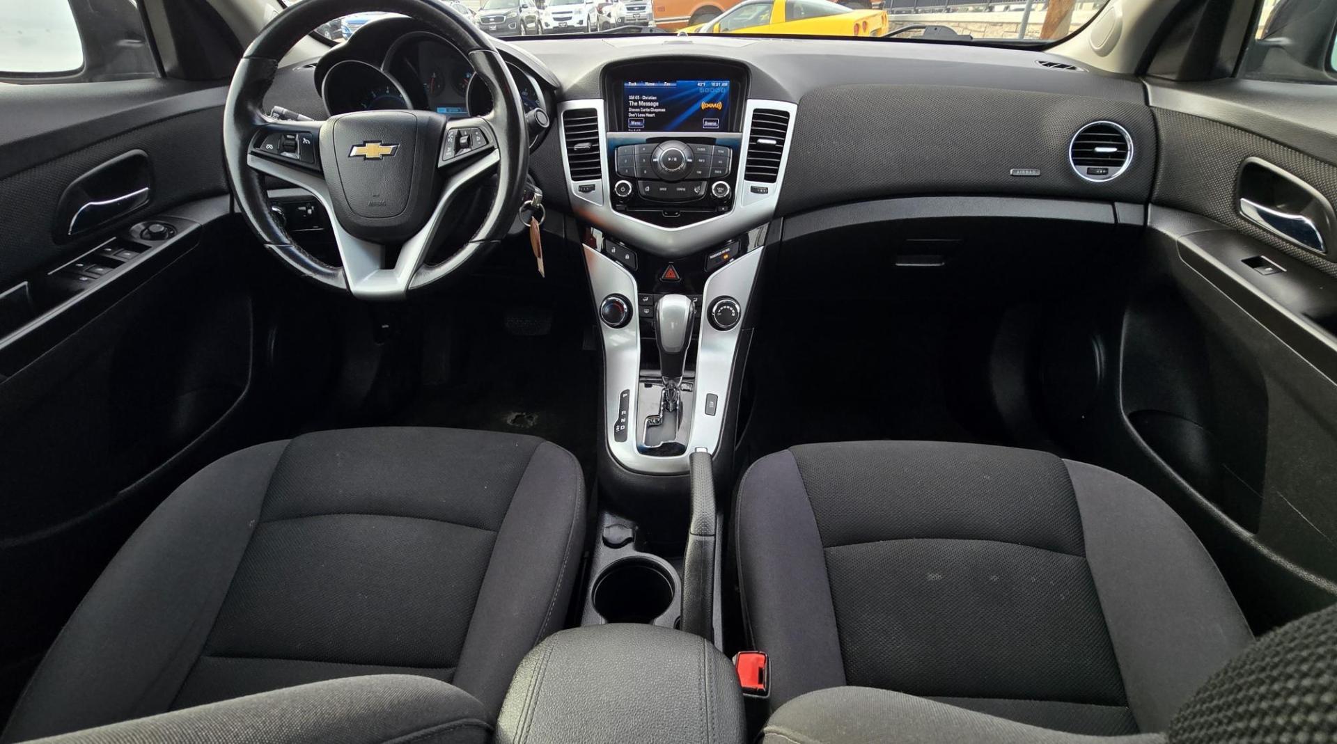 2014 Charcoal /Black Chevrolet Cruze 1LT Auto (1G1PC5SB0E7) with an 1.4L L4 DOHC 16V TURBO engine, 6-Speed Automatic transmission, located at 450 N Russell, Missoula, MT, 59801, (406) 543-6600, 46.874496, -114.017433 - Photo#14