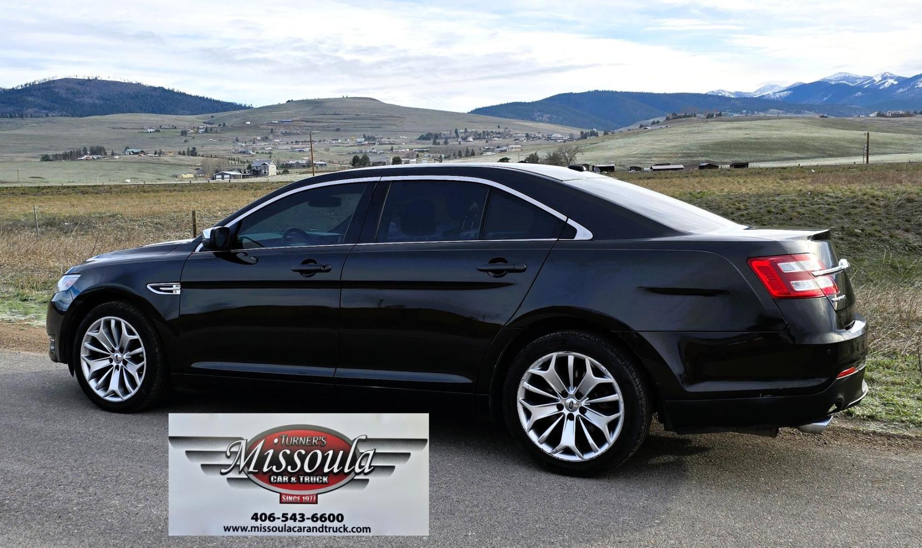 2013 Black /Black Ford Taurus Limited FWD (1FAHP2F88DG) with an 3.5L V6 DOHC 24V engine, 6-Speed Automatic transmission, located at 450 N Russell, Missoula, MT, 59801, (406) 543-6600, 46.874496, -114.017433 - Classy Looking Ford Taurus. Zippy 3.5L V8 also gives you solid fuel economy. 6 Speed Automatic Transmission. Air. Cruise. Tilt. Backup Camera. AM FM CD Player. Bluetooth Audio and Phone Connection. Front Wheel Drive. Power Windows and Locks. Remote Ignition. We Finance through local Credit Union - Photo#1