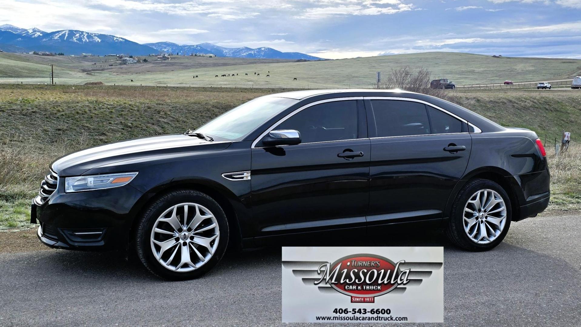 2013 Black /Black Ford Taurus Limited FWD (1FAHP2F88DG) with an 3.5L V6 DOHC 24V engine, 6-Speed Automatic transmission, located at 450 N Russell, Missoula, MT, 59801, (406) 543-6600, 46.874496, -114.017433 - Classy Looking Ford Taurus. Zippy 3.5L V8 also gives you solid fuel economy. 6 Speed Automatic Transmission. Air. Cruise. Tilt. Backup Camera. AM FM CD Player. Bluetooth Audio and Phone Connection. Front Wheel Drive. Power Windows and Locks. Remote Ignition. We Finance through local Credit Union - Photo#2