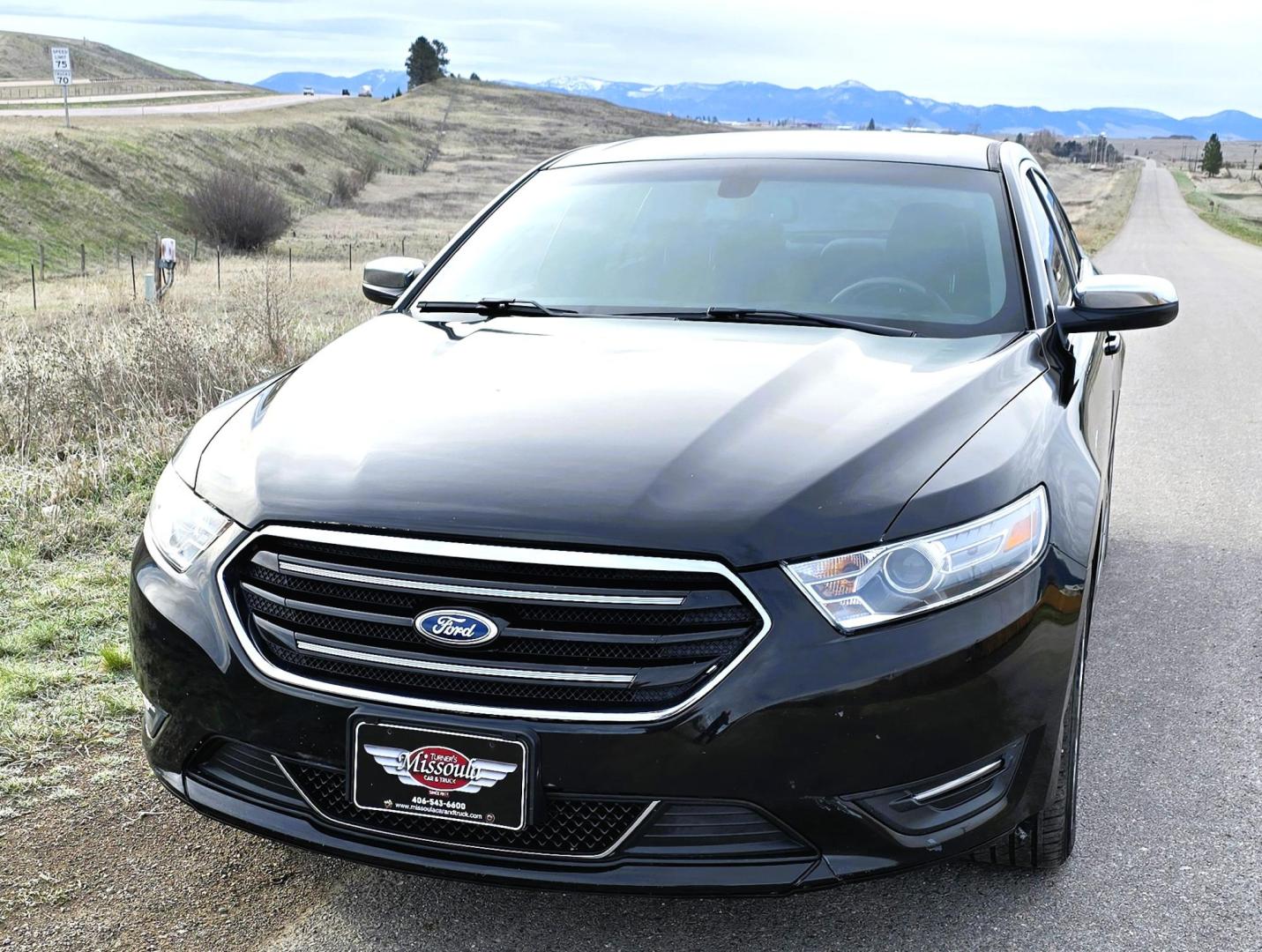 2013 Black /Black Ford Taurus Limited FWD (1FAHP2F88DG) with an 3.5L V6 DOHC 24V engine, 6-Speed Automatic transmission, located at 450 N Russell, Missoula, MT, 59801, (406) 543-6600, 46.874496, -114.017433 - Classy Looking Ford Taurus. Zippy 3.5L V8 also gives you solid fuel economy. 6 Speed Automatic Transmission. Air. Cruise. Tilt. Backup Camera. AM FM CD Player. Bluetooth Audio and Phone Connection. Front Wheel Drive. Power Windows and Locks. Remote Ignition. We Finance through local Credit Union - Photo#4