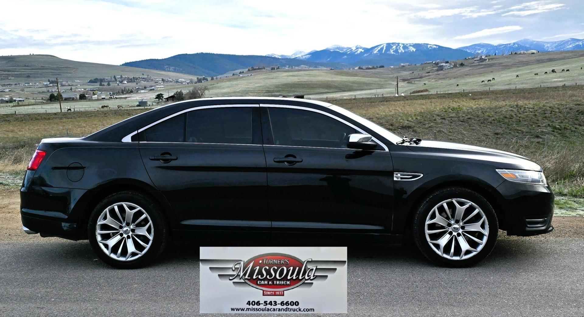 2013 Black /Black Ford Taurus Limited FWD (1FAHP2F88DG) with an 3.5L V6 DOHC 24V engine, 6-Speed Automatic transmission, located at 450 N Russell, Missoula, MT, 59801, (406) 543-6600, 46.874496, -114.017433 - Classy Looking Ford Taurus. Zippy 3.5L V8 also gives you solid fuel economy. 6 Speed Automatic Transmission. Air. Cruise. Tilt. Backup Camera. AM FM CD Player. Bluetooth Audio and Phone Connection. Front Wheel Drive. Power Windows and Locks. Remote Ignition. We Finance through local Credit Union - Photo#6