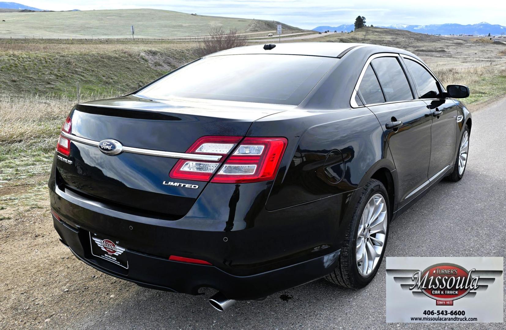 2013 Black /Black Ford Taurus Limited FWD (1FAHP2F88DG) with an 3.5L V6 DOHC 24V engine, 6-Speed Automatic transmission, located at 450 N Russell, Missoula, MT, 59801, (406) 543-6600, 46.874496, -114.017433 - Classy Looking Ford Taurus. Zippy 3.5L V8 also gives you solid fuel economy. 6 Speed Automatic Transmission. Air. Cruise. Tilt. Backup Camera. AM FM CD Player. Bluetooth Audio and Phone Connection. Front Wheel Drive. Power Windows and Locks. Remote Ignition. We Finance through local Credit Union - Photo#9