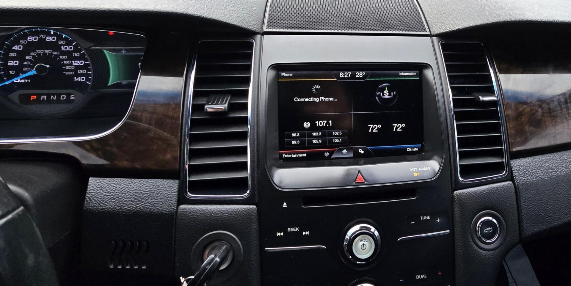 2013 Black /Black Ford Taurus Limited FWD (1FAHP2F88DG) with an 3.5L V6 DOHC 24V engine, 6-Speed Automatic transmission, located at 450 N Russell, Missoula, MT, 59801, (406) 543-6600, 46.874496, -114.017433 - Classy Looking Ford Taurus. Zippy 3.5L V8 also gives you solid fuel economy. 6 Speed Automatic Transmission. Air. Cruise. Tilt. Backup Camera. AM FM CD Player. Bluetooth Audio and Phone Connection. Front Wheel Drive. Power Windows and Locks. Remote Ignition. We Finance through local Credit Union - Photo#13