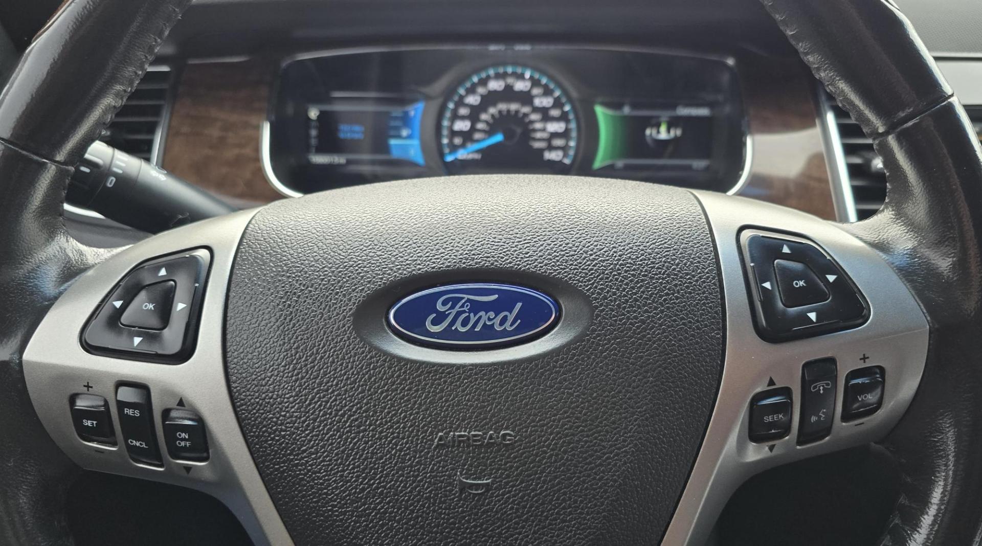 2013 Black /Black Ford Taurus Limited FWD (1FAHP2F88DG) with an 3.5L V6 DOHC 24V engine, 6-Speed Automatic transmission, located at 450 N Russell, Missoula, MT, 59801, (406) 543-6600, 46.874496, -114.017433 - Classy Looking Ford Taurus. Zippy 3.5L V8 also gives you solid fuel economy. 6 Speed Automatic Transmission. Air. Cruise. Tilt. Backup Camera. AM FM CD Player. Bluetooth Audio and Phone Connection. Front Wheel Drive. Power Windows and Locks. Remote Ignition. We Finance through local Credit Union - Photo#15