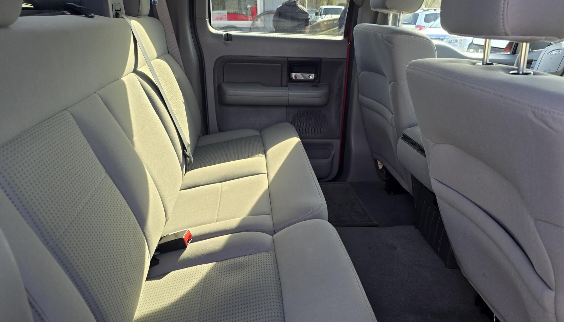 2008 Red /Gray Ford F-150 FX4 SuperCrew (1FTPW14V08K) with an 5.4L V8 SOHC 24V FFV engine, 4-Speed Automatic Overdrive transmission, located at 450 N Russell, Missoula, MT, 59801, (406) 543-6600, 46.874496, -114.017433 - Very Clean and Straight Ford F150 4WD. Excellent Miles! 5.4L V8 Engine. Automatic Transmission. Power Windows and Locks. Air Conditioning. Cruise Control. Tilt. Adjustable Foot Pedals. Power Drivers Seat. Tonneau Cover. Clean Title and Carfax. We Finance through local Credit Unions. We do NOT off - Photo#11