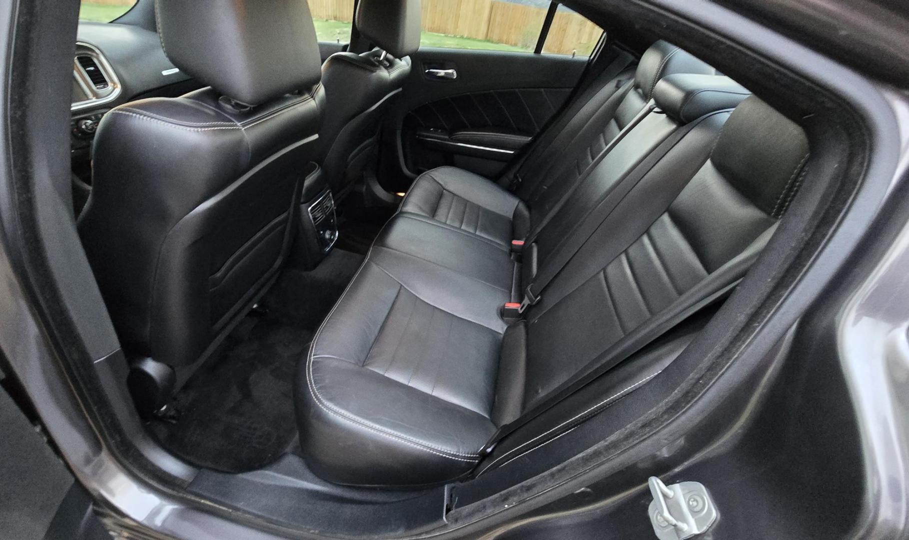 2013 Grey /Black Dodge Charger R/T (2C3CDXCT3DH) with an 5.7L V8 OHV 16V engine, 5-Speed Automatic transmission, located at 450 N Russell, Missoula, MT, 59801, (406) 543-6600, 46.874496, -114.017433 - Yup! It's Got a Hemi. Modern Muscle. Zippy 5.7 V8 Engine. Good Miles for it's age. Leather Package. Front Heated and Cooled Power Seats. Heated Rear Seats. Touch Screen. AM FM SAT. Bluetooth Audio and Phone. Power Windows and Locks. Dual Climate Control. We Finance through local Credit Unions. - Photo#11