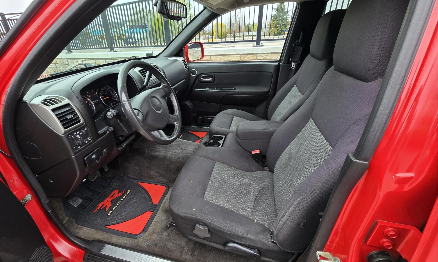 2011 Red /Tan Chevrolet Colorado 1LT Crew Cab 4WD (1GCHTCFE2B8) with an 2.9L L4 DOHC 16V engine, Automatic transmission, located at 450 N Russell, Missoula, MT, 59801, (406) 543-6600, 46.874496, -114.017433 - Yes it has a lot of Miles but come drive it and you will be impressed. 3.7L I5 Engine. Automatic Transmission. Air. Cruise. Tilt. Power Windows and Locks. Matching Topper. Because if the miles. Financing is NOT Available on this vehicle. - Photo#11