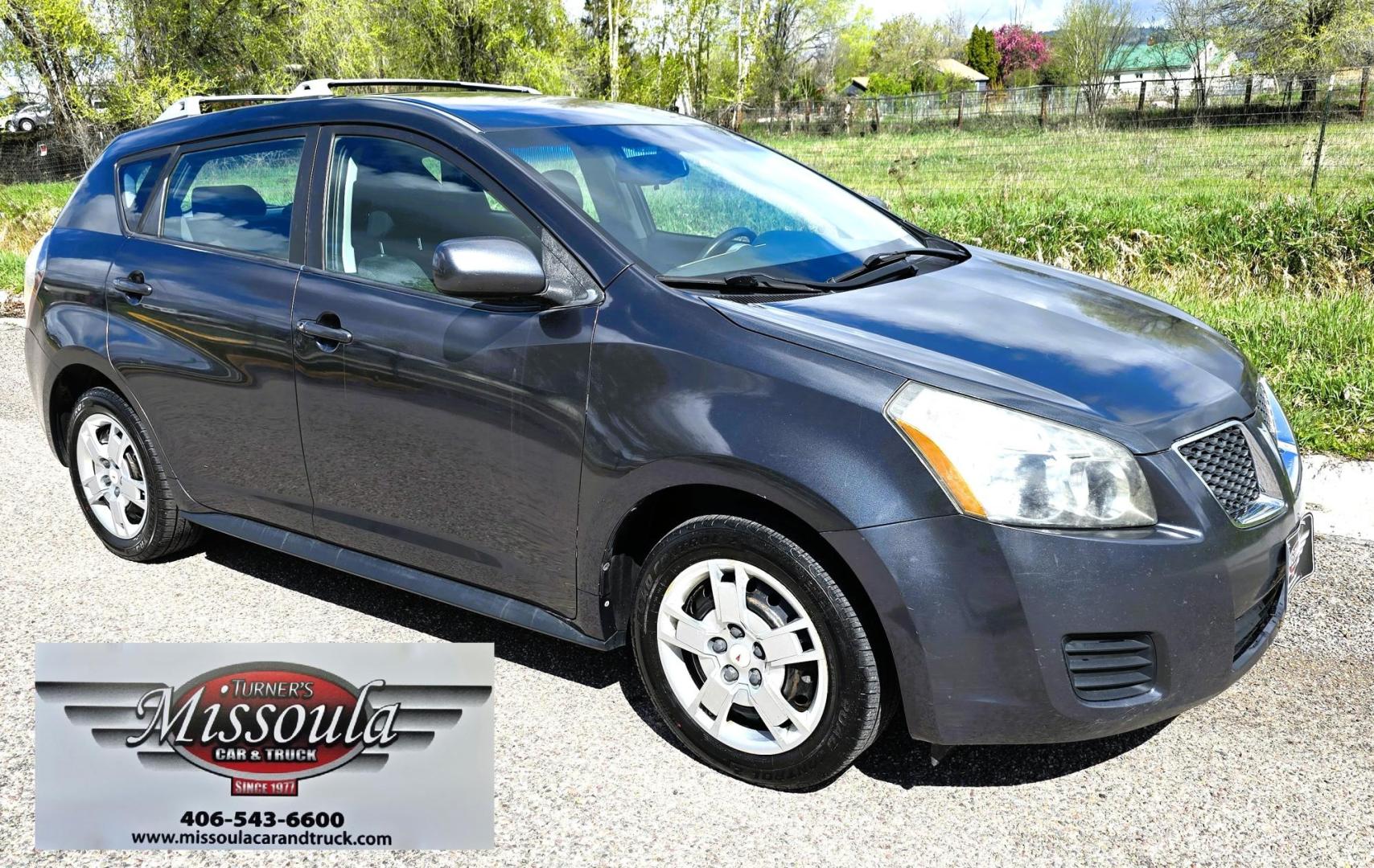 2010 Grey /Black Pontiac Vibe AWD (5Y2SM6E03AZ) with an 2.4L L4 DOHC 16V engine, 4-Speed Automatic transmission, located at 450 N Russell, Missoula, MT, 59801, (406) 543-6600, 46.874496, -114.017433 - Cute Little 2 Owner All Wheel Drive. Economical 2.4L I4 Engine. Automatic Transmission. Air. Cruise. Tilt Power Windows and Licks. Aftermarket AM FM CD Player. Clean Title and CarFax. We Finance through local Credit Unions. We do NOT offer In House (Buy Here Pay Here) Financing. - Photo#5