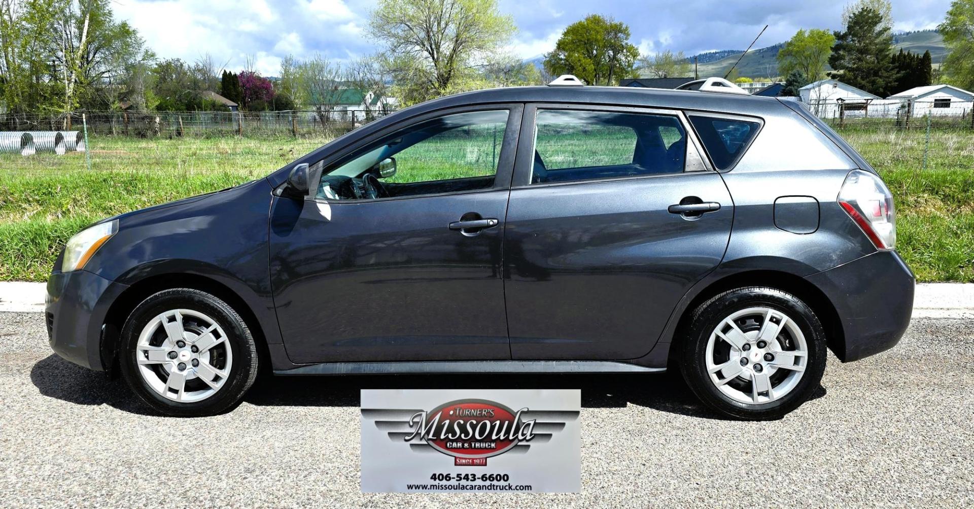 2010 Grey /Black Pontiac Vibe AWD (5Y2SM6E03AZ) with an 2.4L L4 DOHC 16V engine, 4-Speed Automatic transmission, located at 450 N Russell, Missoula, MT, 59801, (406) 543-6600, 46.874496, -114.017433 - Cute Little 2 Owner All Wheel Drive. Economical 2.4L I4 Engine. Automatic Transmission. Air. Cruise. Tilt Power Windows and Licks. Aftermarket AM FM CD Player. Clean Title and CarFax. We Finance through local Credit Unions. We do NOT offer In House (Buy Here Pay Here) Financing. - Photo#7