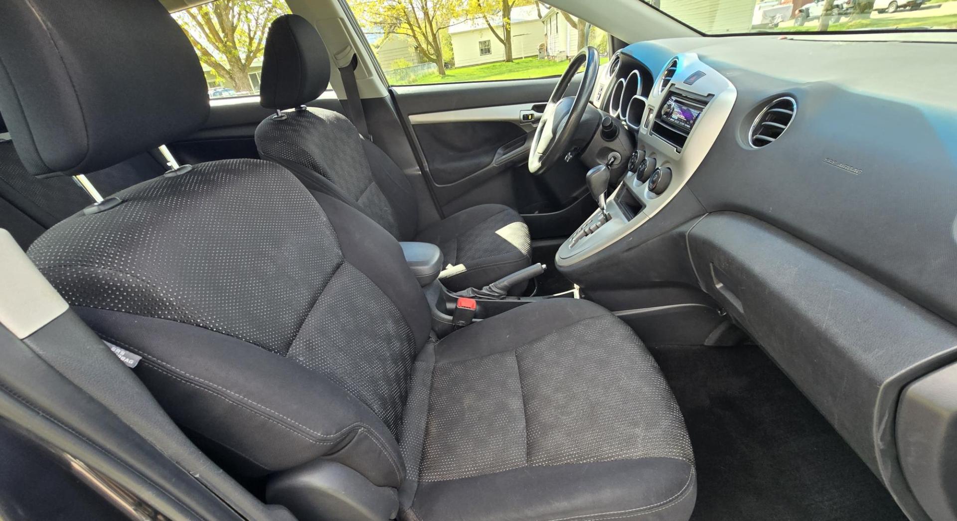 2010 Grey /Black Pontiac Vibe AWD (5Y2SM6E03AZ) with an 2.4L L4 DOHC 16V engine, 4-Speed Automatic transmission, located at 450 N Russell, Missoula, MT, 59801, (406) 543-6600, 46.874496, -114.017433 - Cute Little 2 Owner All Wheel Drive. Economical 2.4L I4 Engine. Automatic Transmission. Air. Cruise. Tilt Power Windows and Licks. Aftermarket AM FM CD Player. Clean Title and CarFax. We Finance through local Credit Unions. We do NOT offer In House (Buy Here Pay Here) Financing. - Photo#12