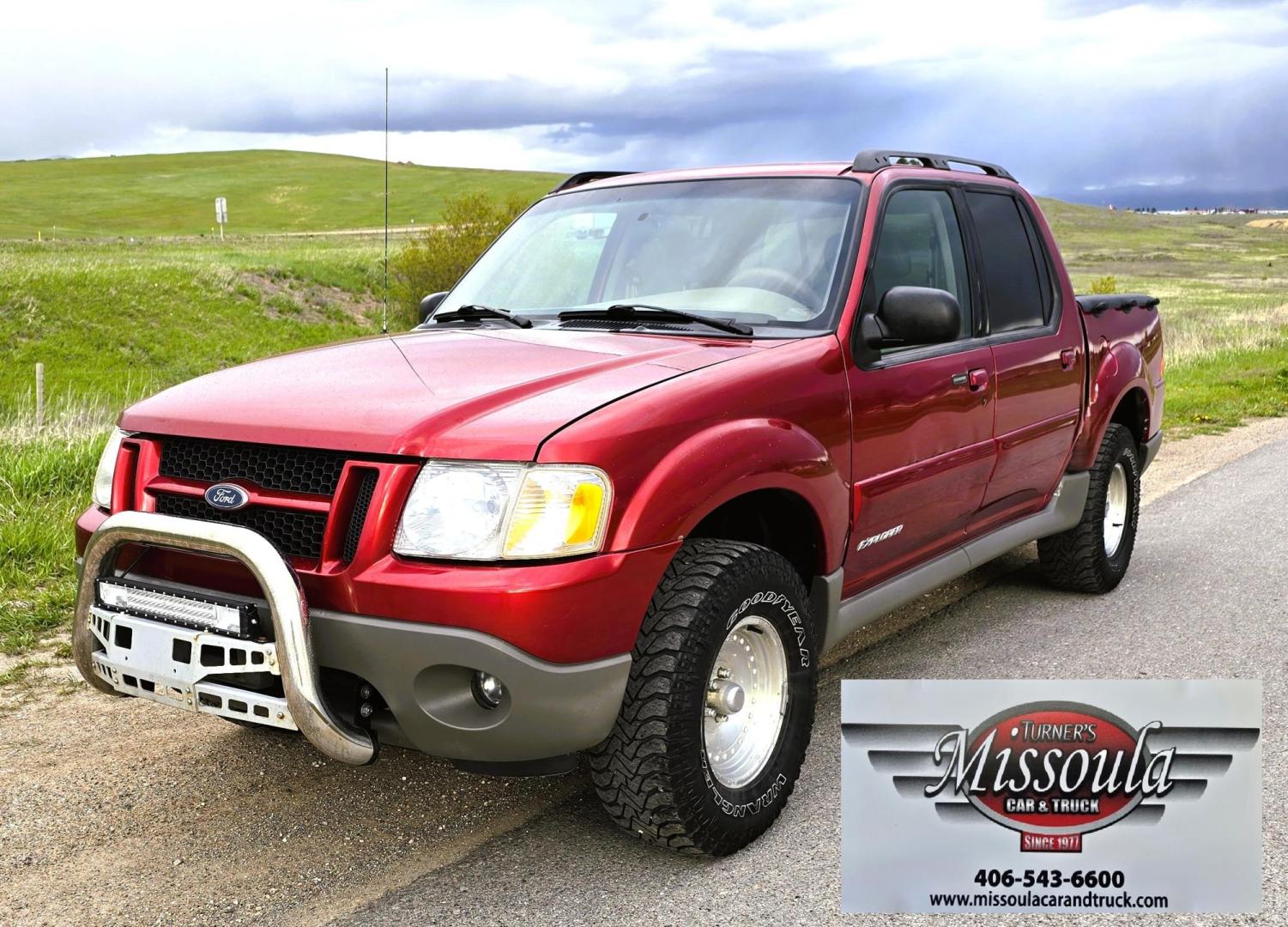 2001 Red /Grey Ford Explorer Sport Trac 4WD (1FMZU77E71U) with an 4.0L V6 SOHC 12V engine, Automatic transmission, located at 450 N Russell, Missoula, MT, 59801, (406) 543-6600, 46.874496, -114.017433 - Very Popular 4WD Ford Explorer Sport Trac. 4.0L V6 Engine. Automatic Transmission. Very Clean Interior. Air. Cruise. Tilt. Power Windows and Locks. Nice After Market Kenwood Stereo with Bluetooth. Clean Title and Carfax. This won't last long. Because of the age, our lenders do NOT offer financing - Photo#3