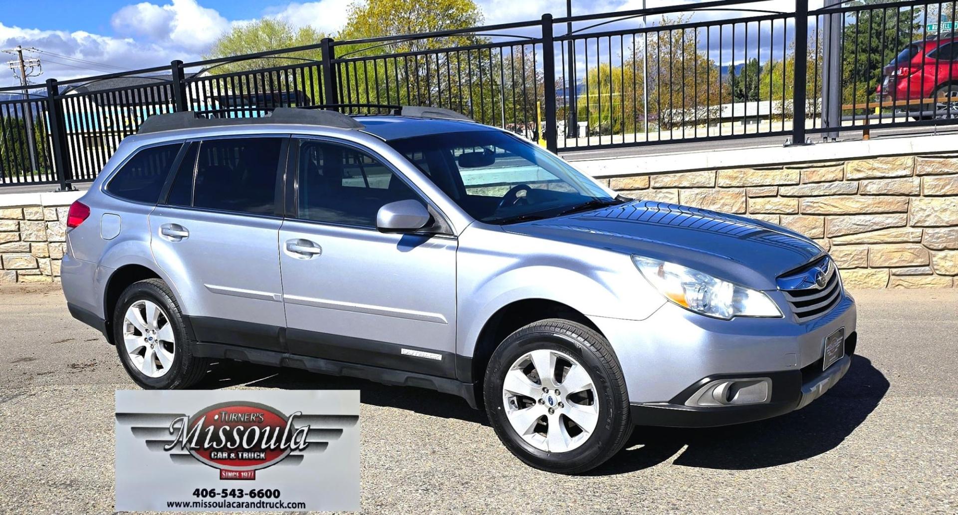 2012 Blue /Black Subaru Outback 2.5i Limited (4S4BRCKC1C3) with an 2.5L H4 DOHC 16V engine, Automatic transmission, located at 450 N Russell, Missoula, MT, 59801, (406) 543-6600, 46.874496, -114.017433 - Clean 2 Owner AWD Outback in Good Condition. We just replaced the Timing Belt, Water Pump, etc.. 2.5L H4 Engine. Automatic Transmission. Power Seats. Heated Front Seats. Power Sunroof. Air. cruise. Tilt. Power Windows and Locks. Backup Camera. AM FM CD Player. Clean Title and Carfax. We Finance - Photo#2