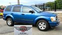 2005 Blue /Gray Dodge Durango Adventurer Model 2WD (1D4HD48D95F) with an 5.7L V8 OHV 16V engine, 5-Speed Automatic Overdrive transmission, located at 450 N Russell, Missoula, MT, 59801, (406) 543-6600, 46.874496, -114.017433 - Yup, It's got a Hemi! Roomy Rear Wheel Drive SUV with 3rd Row Seating. Air Conditioning was just serviced. Cruise Control. Power Windows and Locks. AM FM CD Player. Like New BF Goodrich Tires. Does have a small blemish on the left rear quarter panel. Clean Title and Carfax. Because of the age, ou - Photo#2