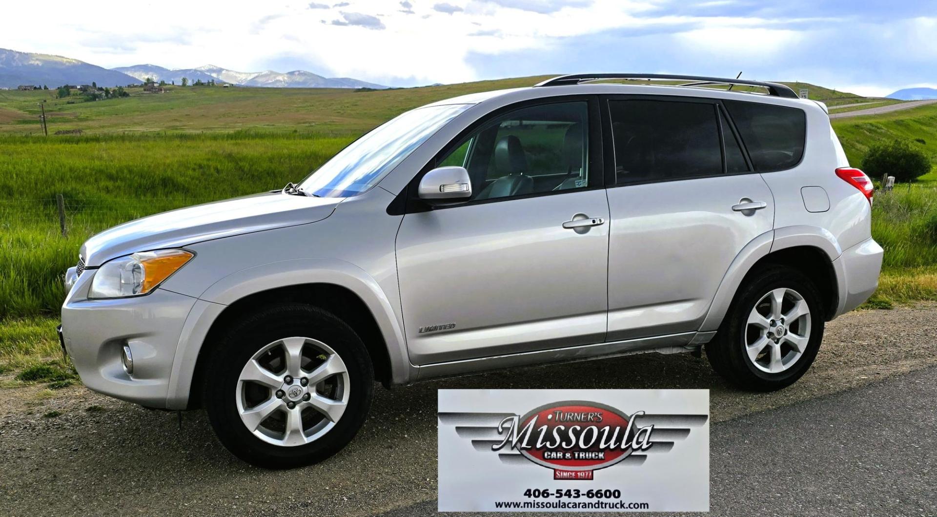 2012 Silver /Gray Toyota RAV4 Limited V6 4WD (2T3DK4DV5CW) with an 3.5L V6 DOHC 24V engine, 5-Speed Automatic transmission, located at 450 N Russell, Missoula, MT, 59801, (406) 543-6600, 46.874496, -114.017433 - Clean 2 Owner AWD Toyota SUV. Reliable 3.5L V6 Engine. Good Miles for a 2012, averaging less the 10K Miles a year. Heated Front Seats. Power Drivers Seat. Air. Cruise. Tilt. Backup Camera. AM FM CD Player. Bluetooth. Power Sunroof. Power Windows and Locks. We Finance through local Credit Unions. - Photo#0