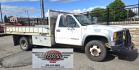 2000 White /Blue Chevrolet C/K 3500 Reg. Cab 2WD (1GBKC34J4YF) with an 7.4L V8 OHV 16V engine, Automatic transmission, located at 450 N Russell, Missoula, MT, 59801, (406) 543-6600, 46.874496, -114.017433 - Beefy One Ton Chevy Dually with the Powerful 7.4L V8 Engine. Automatic Transmission. Rear Wheel Drive. Massive Aluminum Flatbed measuring 8 Feet Wide by just under 12 feet long. Hydraulic Lift raises the Flatbed almost vertical. Air Conditioning. Blows Cold. AM FM Radio. Dual Gas Tanks. Not a lot of - Photo#2