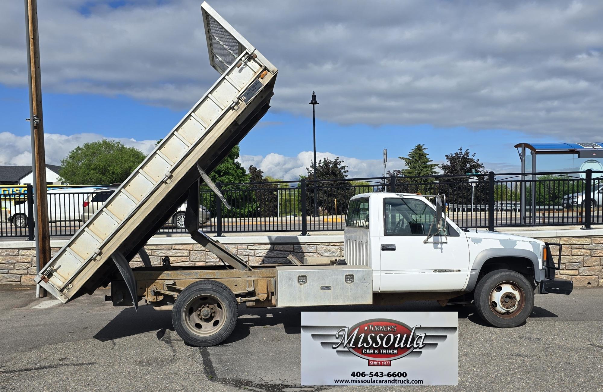 photo of 2000 Chevrolet C/K 3500 with Hydraulic Lift Flatbed only 53K Miles!