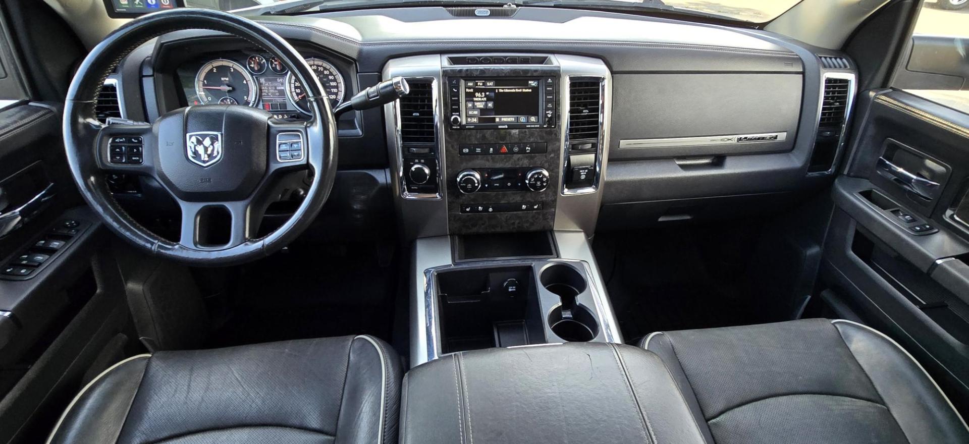 2012 White /Black Dodge Ram 3500 Laramie Longhorn Edition Mega Cab 4WD (3C63D3NL9CG) with an 6.7L L6 OHV 24V TURBO DIESEL engine, 6-Speed Automatic transmission, located at 450 N Russell, Missoula, MT, 59801, (406) 543-6600, 46.874496, -114.017433 - Another Beast of a Truck with Many Upgrades. 6.7L Cummins Diesel Engine. 6 Speed Automatic Transmission. 4WD. Front and Rear Heated Seats. Power Memory Front Seats, Cooled Front Seats. Heated Steering Wheel. AM FM CD Player. Bluetooth Audio and Phones. Front and Rear Climate Control. Backup Camera. - Photo#16