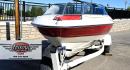 1996 Red and White /Red and White Bayliner 40th Anniversary with an 5.7L V8 engine, Manual transmission, located at 450 N Russell, Missoula, MT, 59801, (406) 543-6600, 46.874496, -114.017433 - Beautiful 20.5 Foot Bayliner 40th Anniversary Edition. Powerful 5.7L V8 MerCruiser Engine with only 531 Hours on it. Interior is near perfect. Comes with Alpine Stereo and a Fish Finder. Nice 2001 Osco Trailer. Built in Gas Tank and Live Well. Has a Good Cover to keep the seats clean and dry. Bank - Photo#3