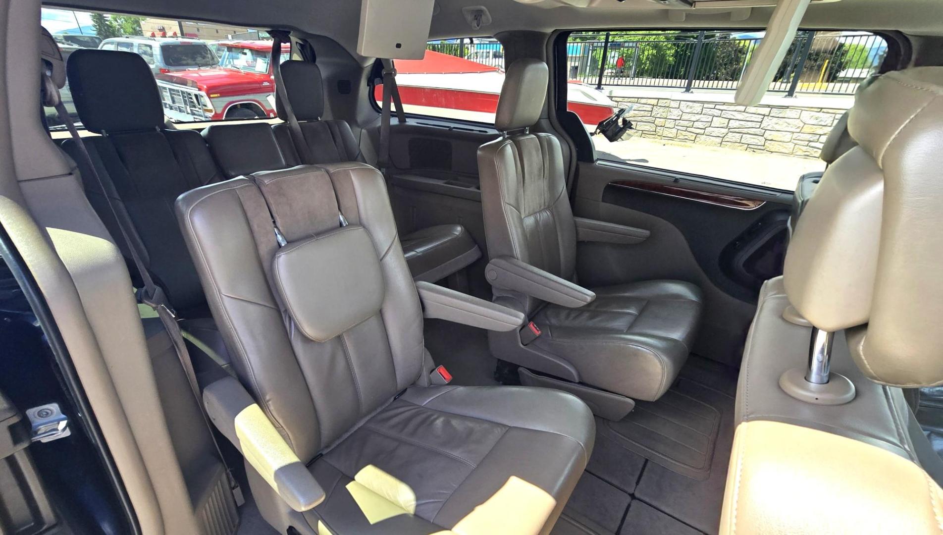 2013 Blue /Tan Chrysler Town & Country Limited (2C4RC1GG7DR) with an 3.6L V6 DOHC 24V engine, 6-Speed Automatic transmission, located at 450 N Russell, Missoula, MT, 59801, (406) 543-6600, 46.874496, -114.017433 - 2013 Town and Country FWD Mini-Van. These are getting hard to come by. This particular one has many features. 3.6L V6 Engine. 3rd Row Seating. Heated Front and Middle Seats. Heated Steering Wheel. DVD Entertainment System for the 2nd and 3rd Rows. Navigation. Bluetooth. AM FM SAT CD Player. Power Sl- Photo#12